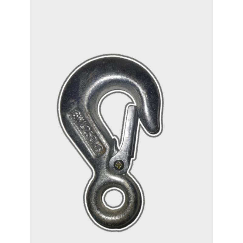 Hak do lin z zabezpieczeniem 250 KG ocynk