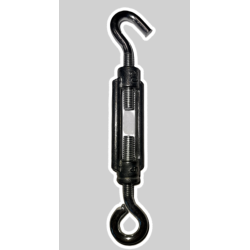 Śruba rzymska M5 hak z uchem do naciągu ocynk