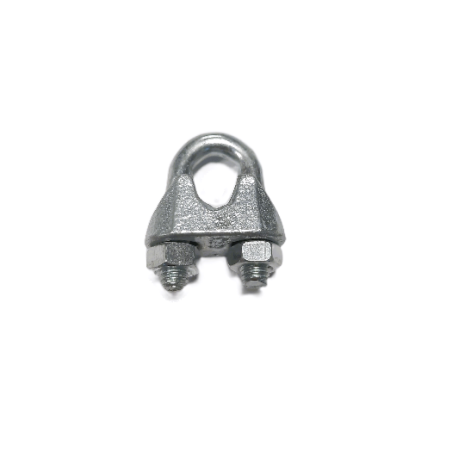 Zacisk linowy kabłąkowy 6,5mm ocynk