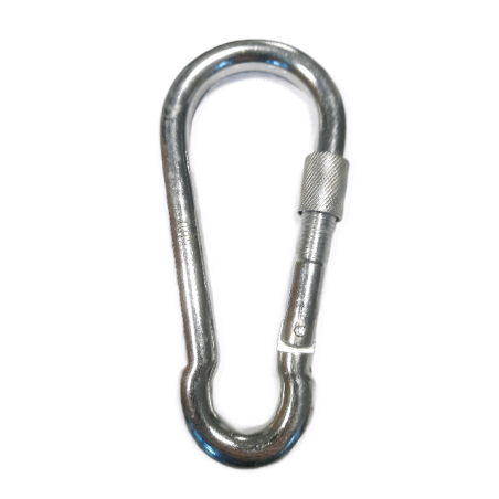 Karabinek z nakrętką zabezpieczającą 12x140mm