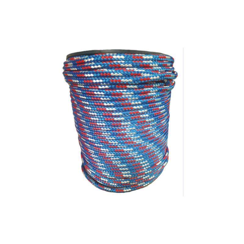 Lina polipropylenowa 12mm bezrdzeniowa wielokolorowa