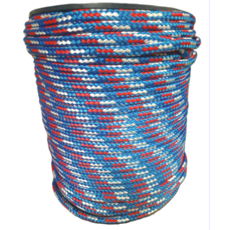 Lina polipropylenowa 12mm bezrdzeniowa wielokolorowa