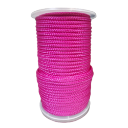 Lina polipropylenowa 12mm bezrdzeniowa fuksja