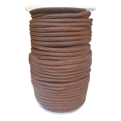 Lina polipropylenowa 12mm bezrdzeniowa brązowa