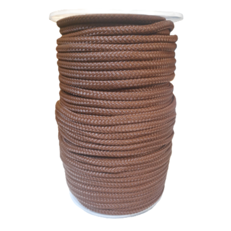 Lina polipropylenowa 12mm bezrdzeniowa brązowa