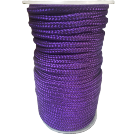 Lina polipropylenowa 12mm bezrdzeniowa fioletowa
